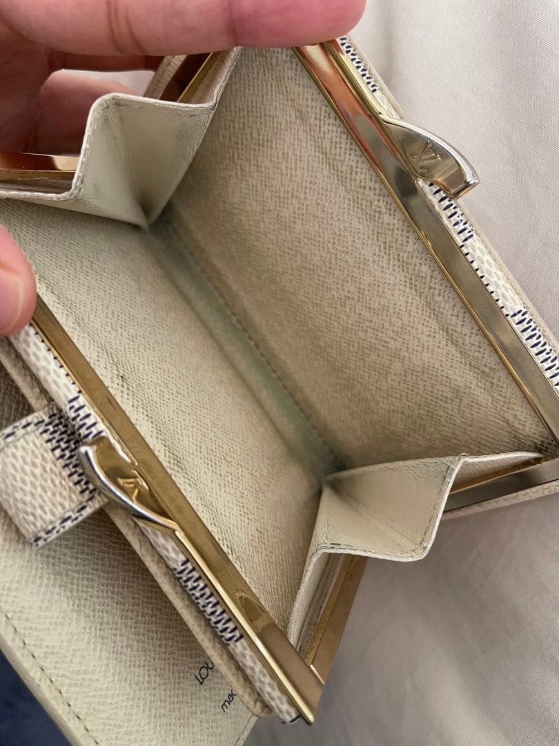 Louis Vuitton ダミエ・エベヌ 二つ折り財布