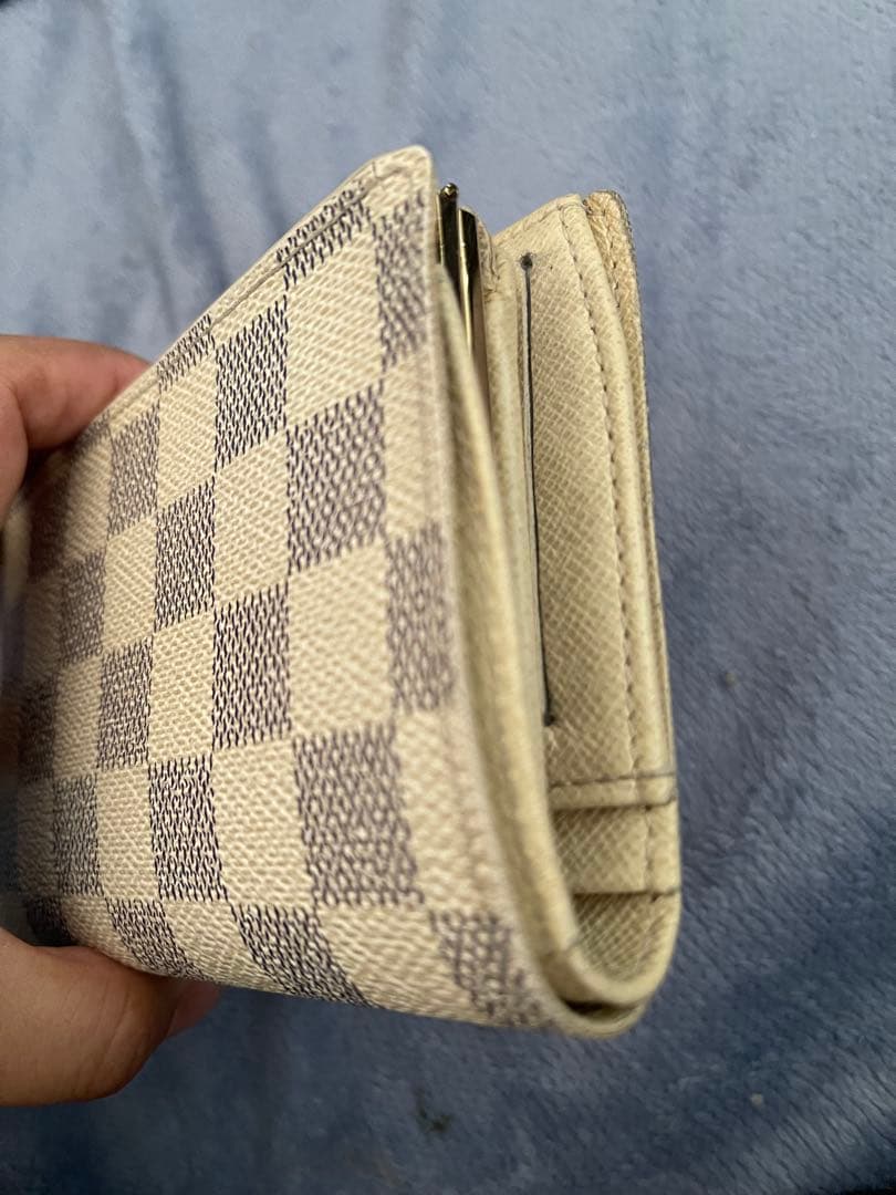Louis Vuitton ダミエ・エベヌ 二つ折り財布