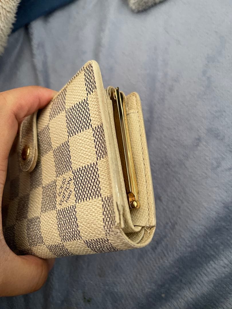 Louis Vuitton ダミエ・エベヌ 二つ折り財布