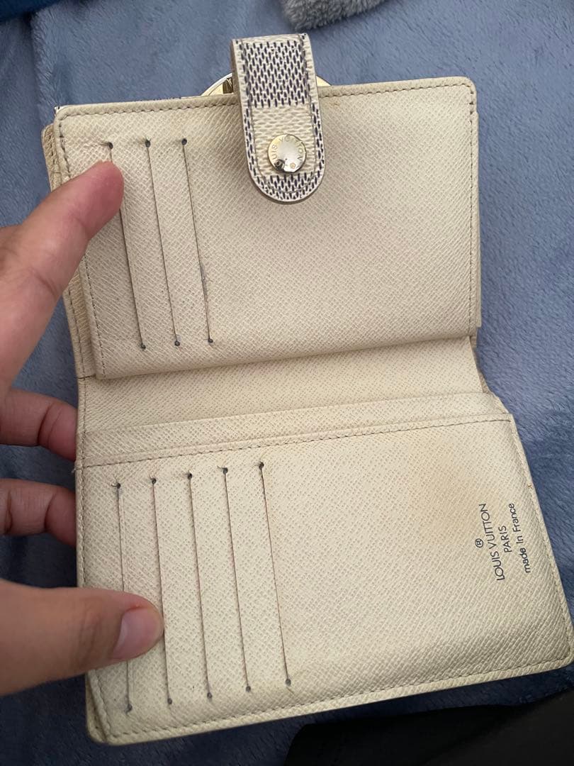 Louis Vuitton ダミエ・エベヌ 二つ折り財布