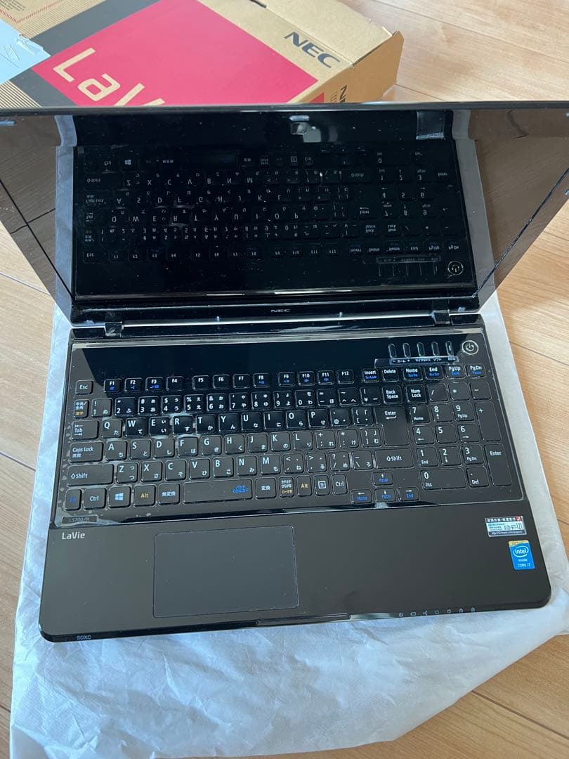 【ジャンク品】Core i7 NEC LS700/RSBノートパソコン