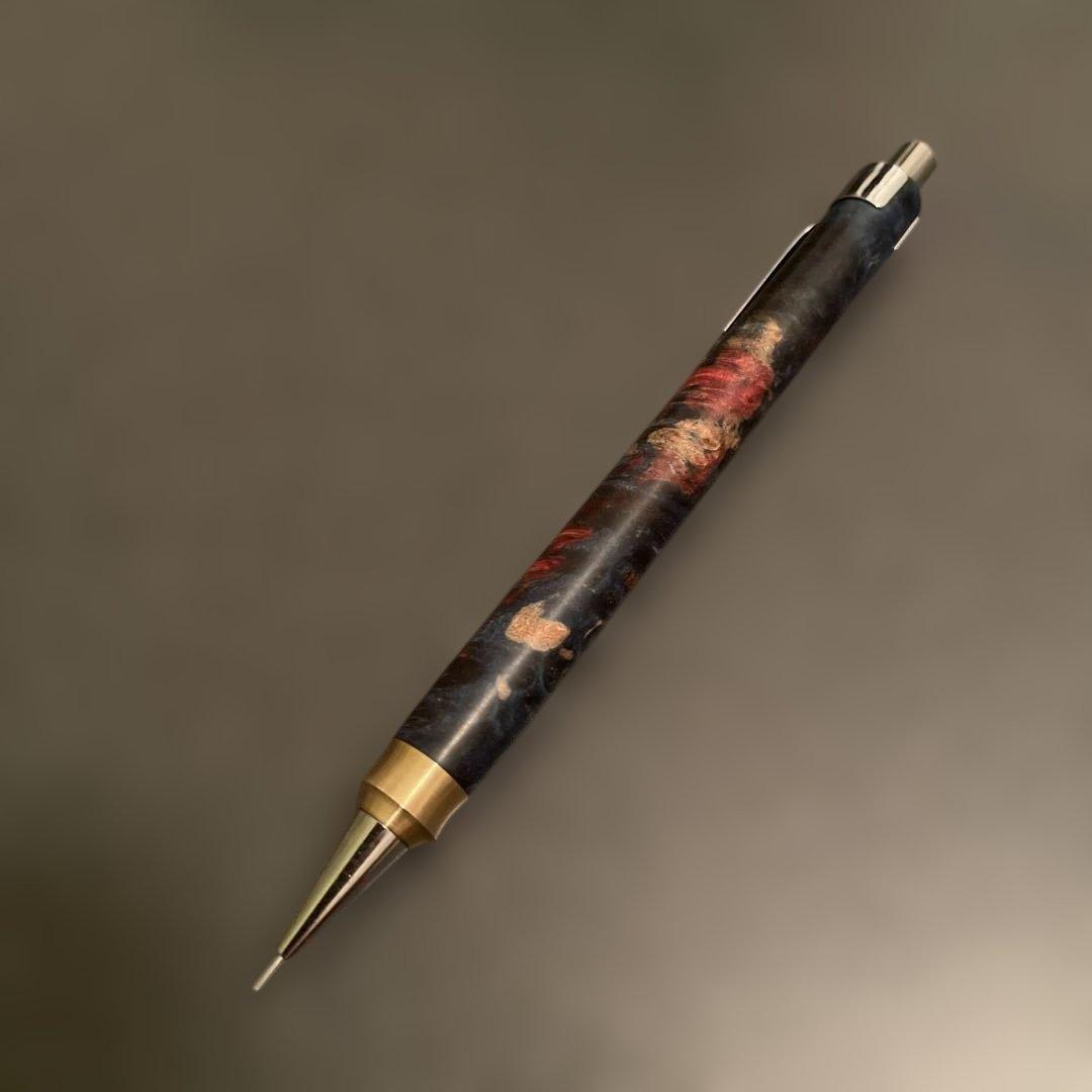 【本日削除】handwood 楓瘤スタビ 強低重心ダブルR 真鍮 0.5㎜