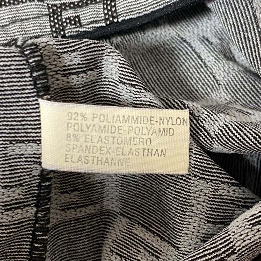 FENDI ズッカ柄 タンクトップ ベスト 42 ヴィンテージ グレー