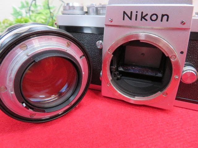 田*中様 【RR1636/6】Nikon F　フィルム一眼レフカメラ　ケース付き