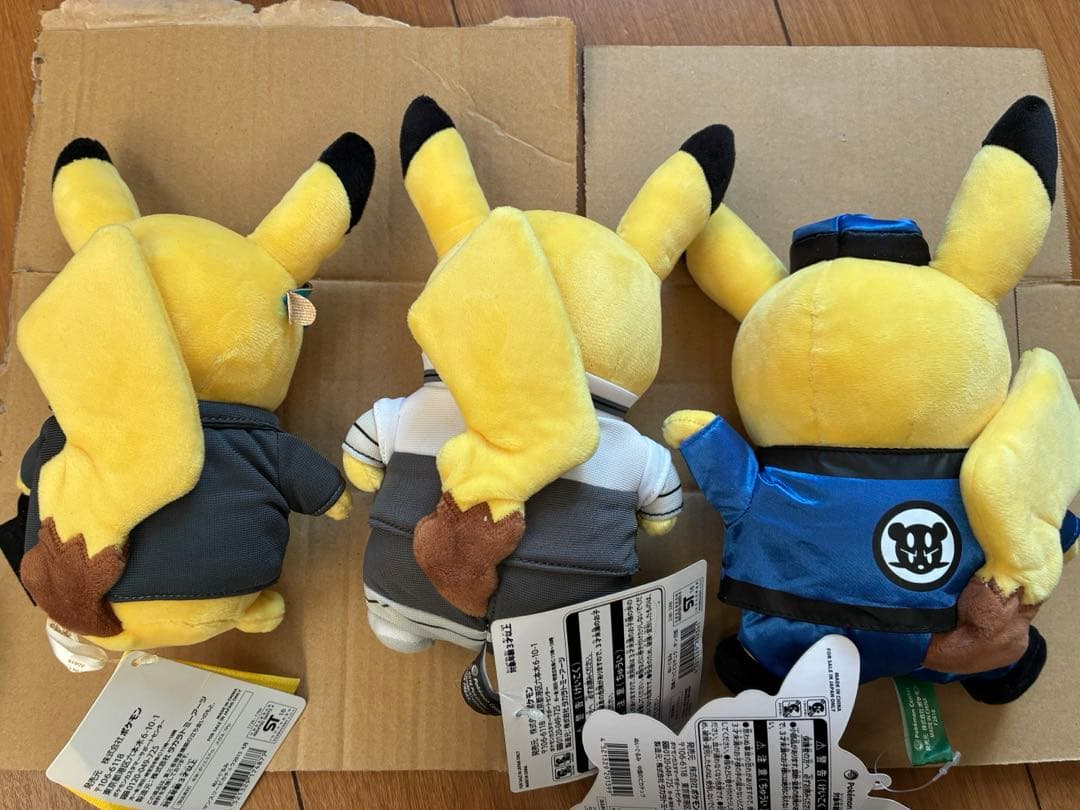 団員ごっこピカチュウ（ギンガ団）、中国のピカチュウ、マンスリーピカチュウ4月