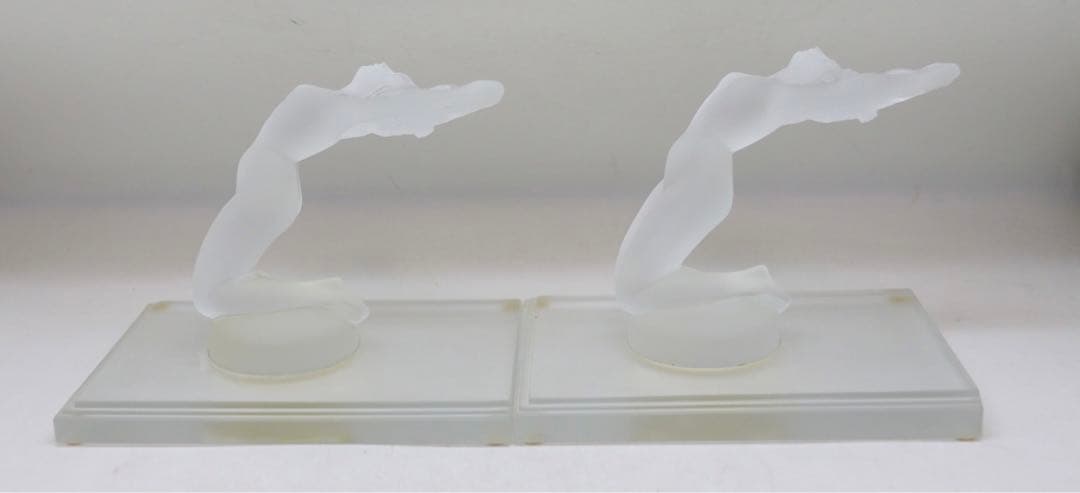 ラリック　クリシス　フロステッド　クリスタル　裸婦　フィギュリン　置物　女性