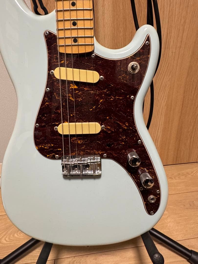 Squier duo sonic / sonic blue ソフトケース付