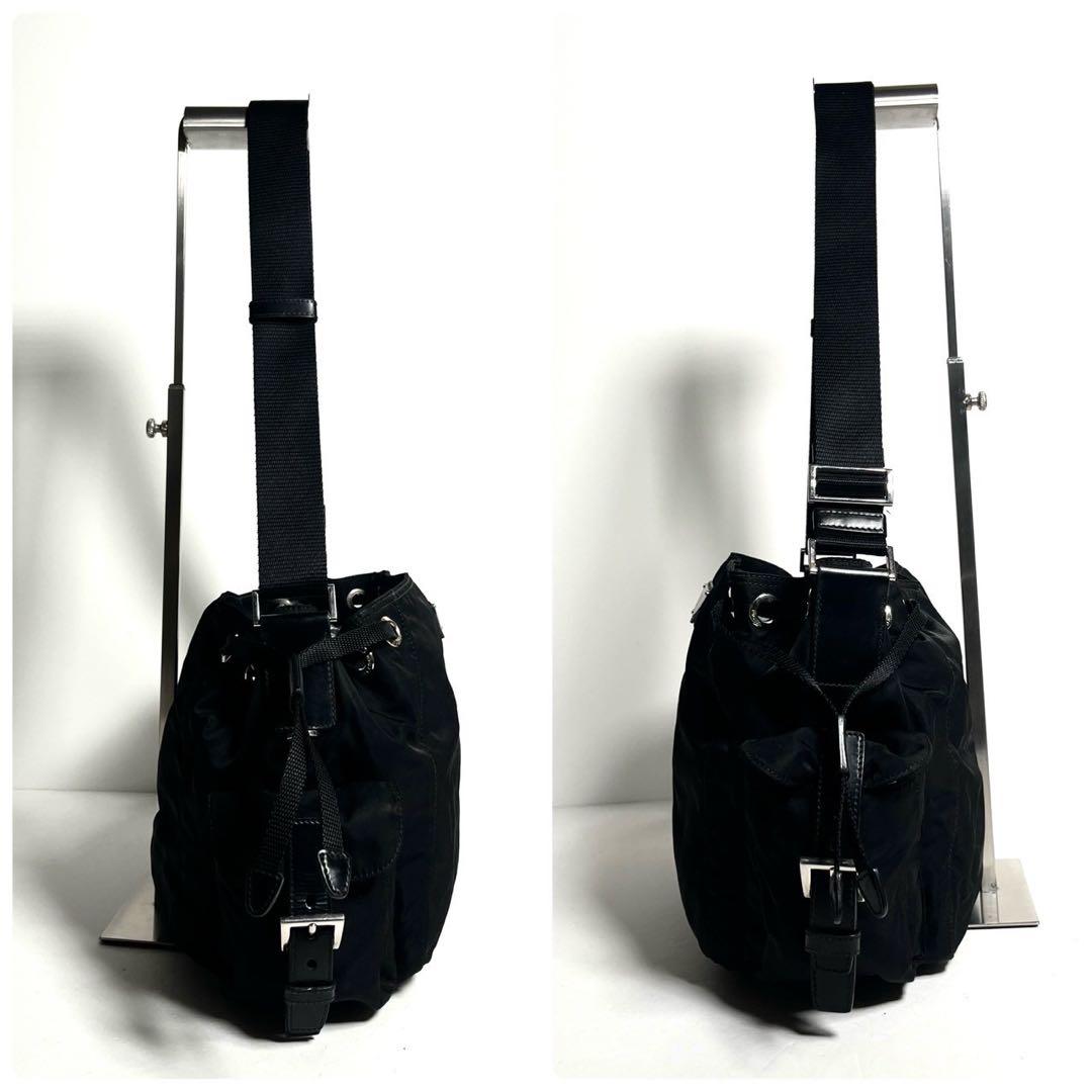 【美品・Gカード付き✨】近年型 プラダ ショルダーバッグ ナイロン VELA