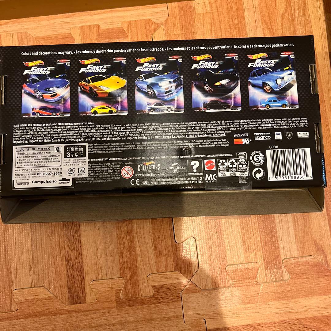 HW ワイルドスピード　コレクターBOXset