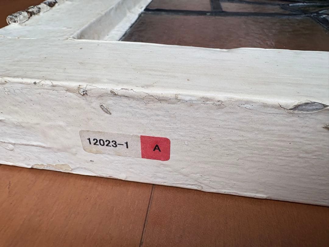 英国アンティーク ステンドグラス 窓枠付きパネル｜イギリス製｜店舗什器・DIY