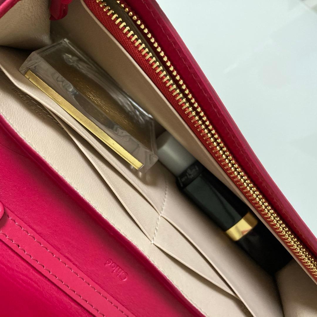 Chloe クロエ アビー チェーンウォレット バッグ ショルダーバッグ正規品