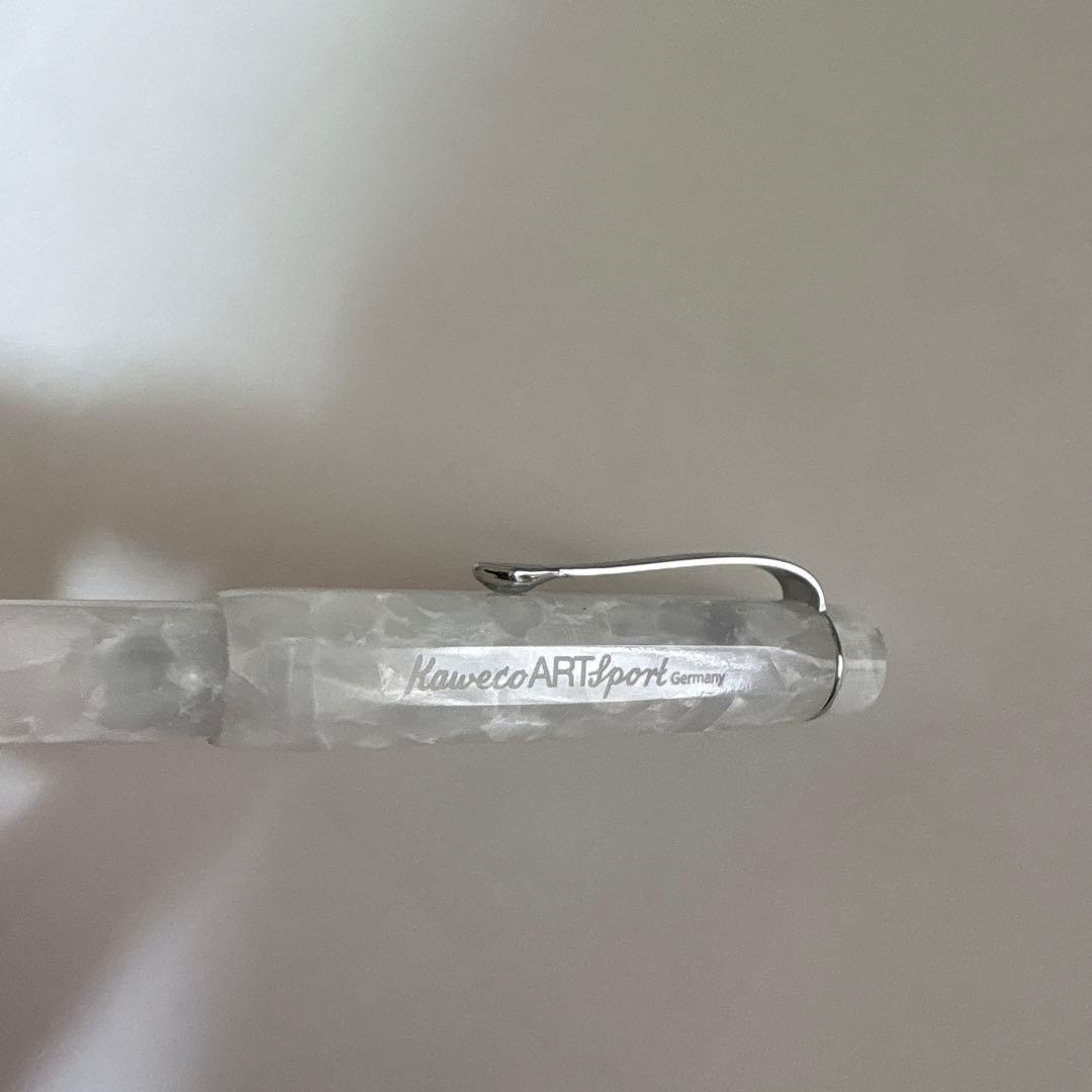 梔*子様 kaweco アートスポーツ　ミネラルホワイト　中字