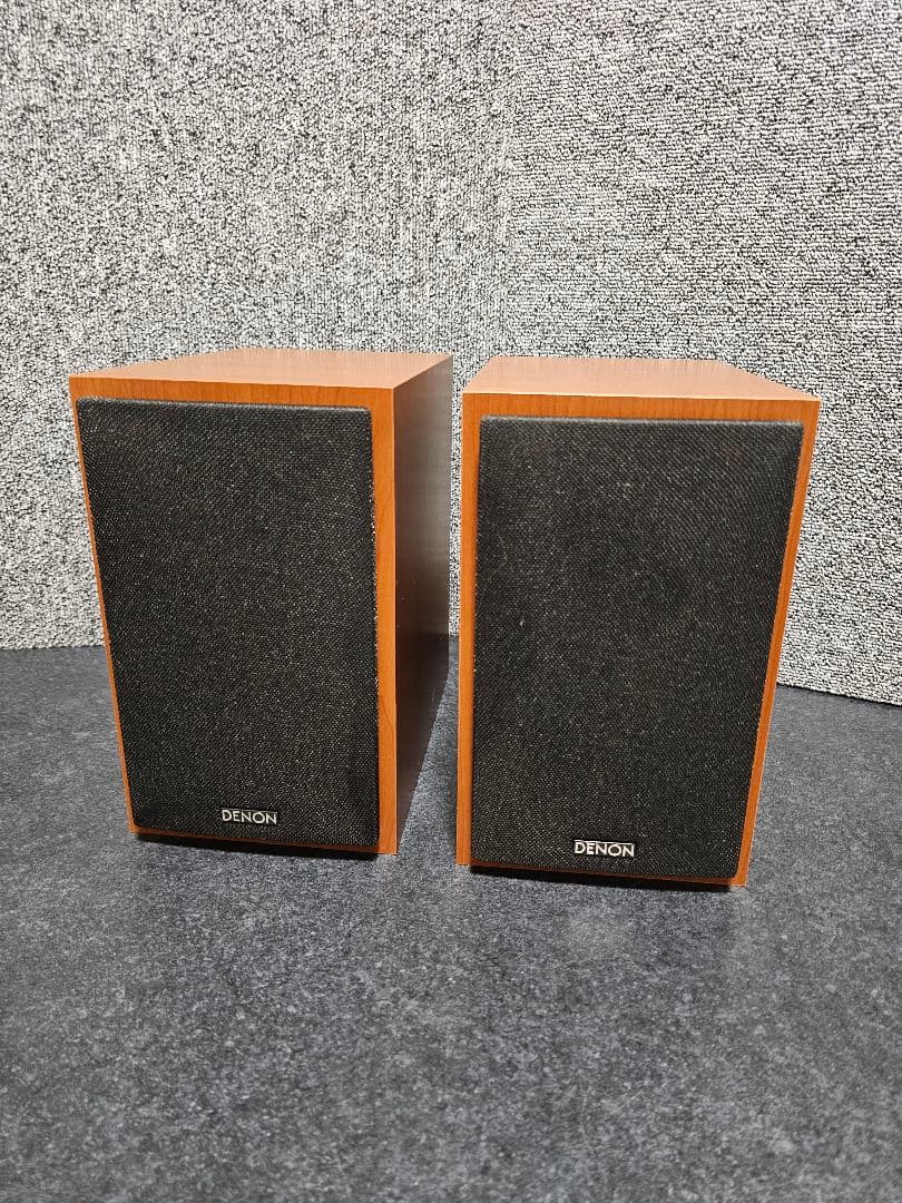 DENON 2ウェイスピーカー ブラウン