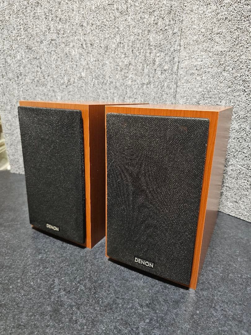 DENON 2ウェイスピーカー ブラウン