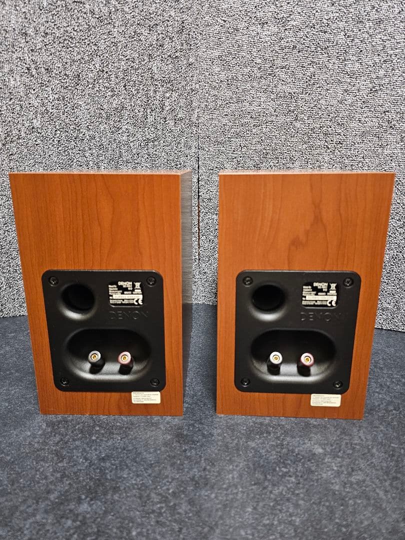 DENON 2ウェイスピーカー ブラウン