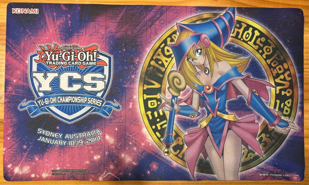 遊戯王　ブラックマジシャンガール　プレイマット　2014 ycs