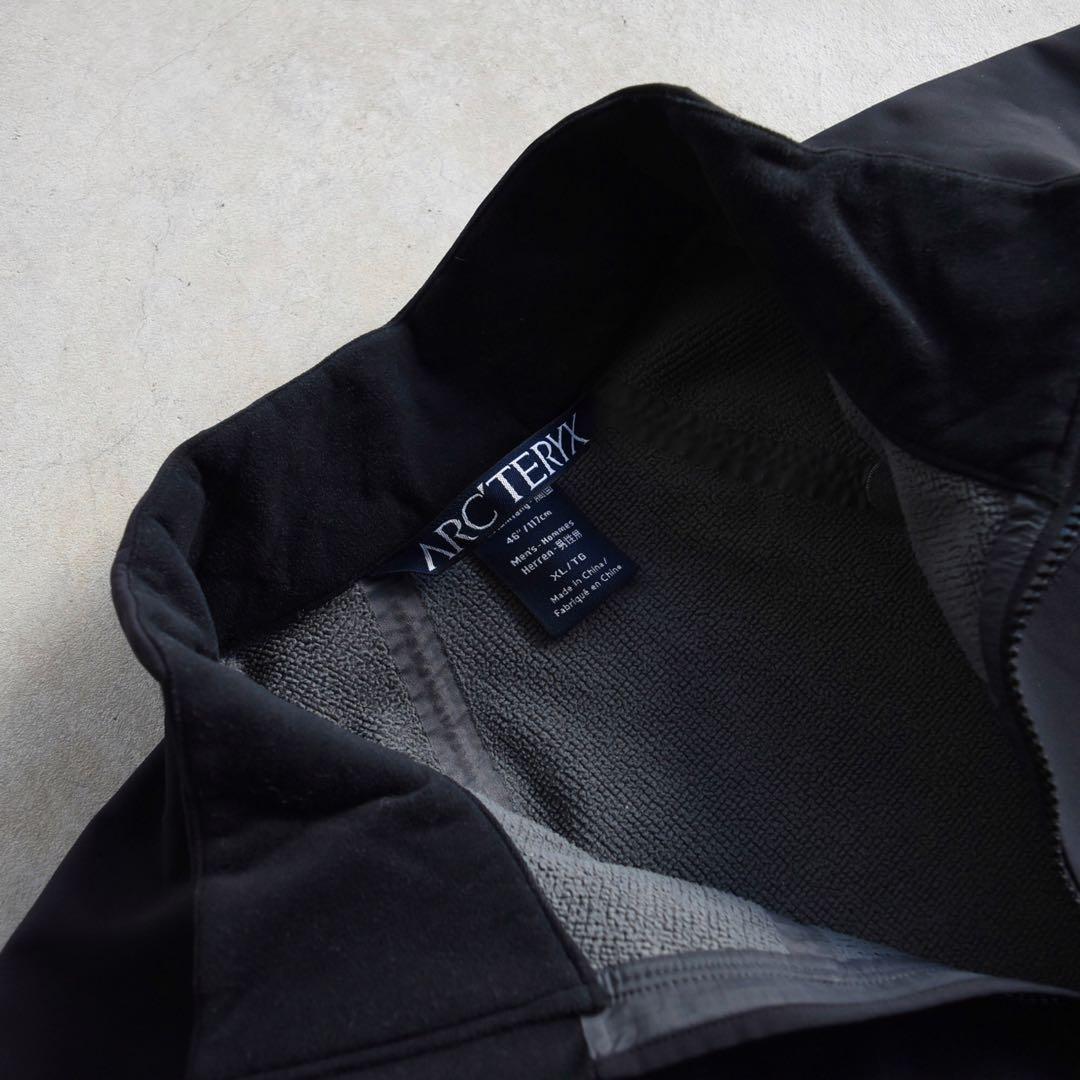 00s アークテリクス SOLANOソラノソフトシェルジャケット黒ブラックXL