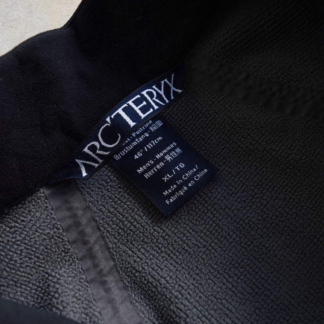 00s アークテリクス SOLANOソラノソフトシェルジャケット黒ブラックXL