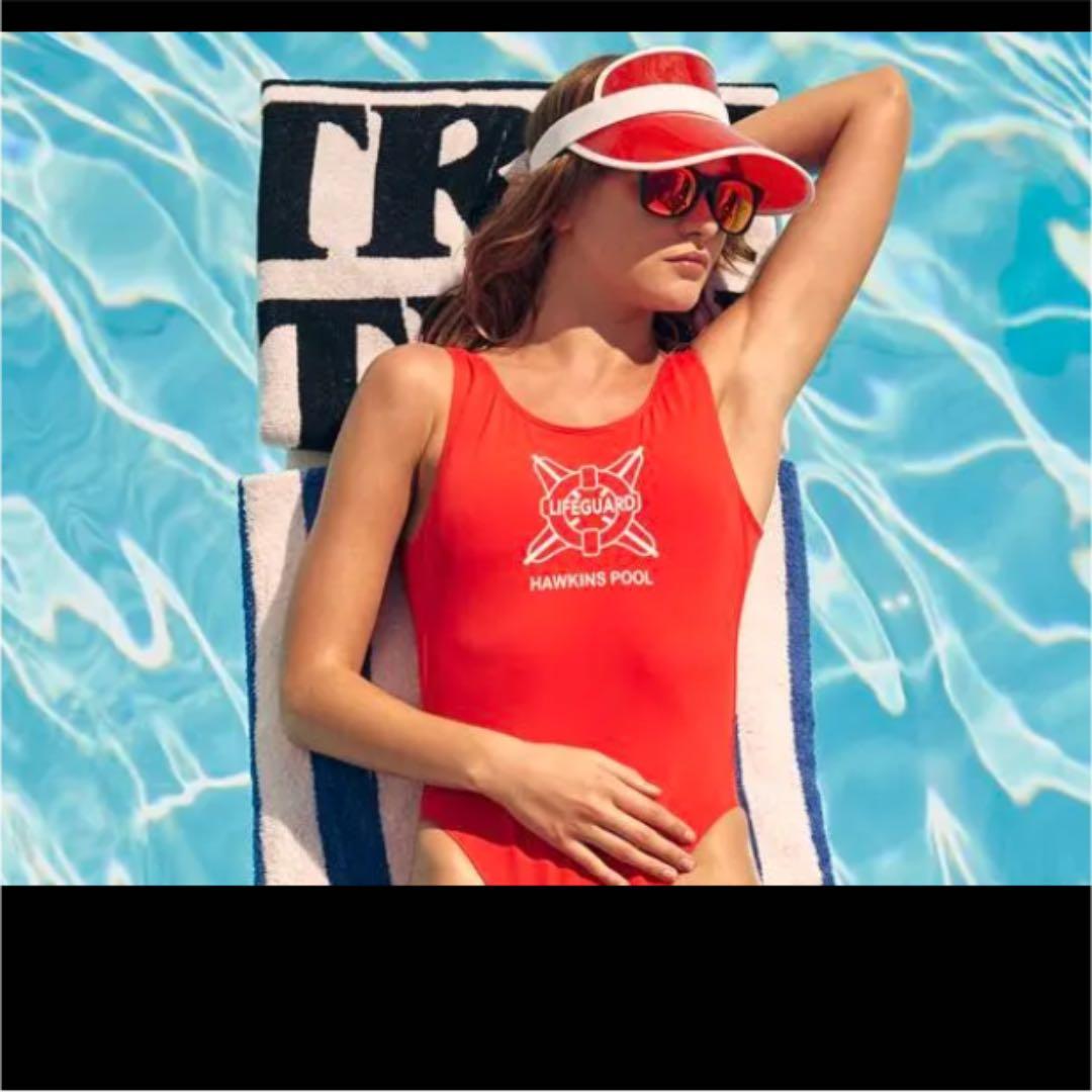 ストレンジャーシングス  コラボ バスタオル