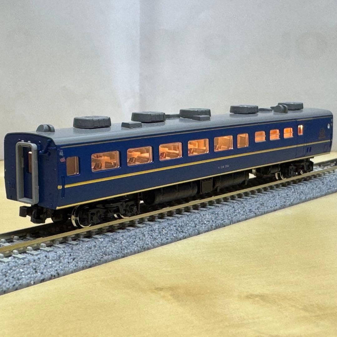 KATO 24系25形 北斗星 特急形寝台客車 7両セット（10-163）