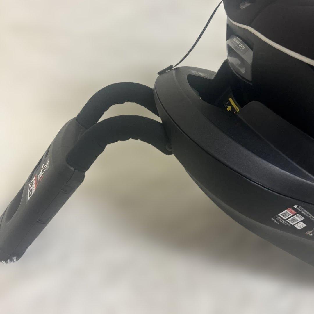 【美品】エールべべ　クルット4 oui isofix ブラウン　インナーパッド