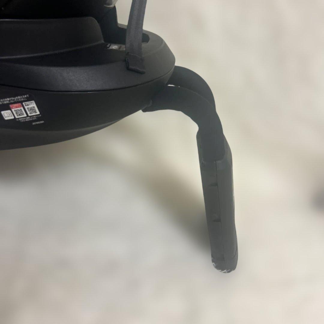 【美品】エールべべ　クルット4 oui isofix ブラウン　インナーパッド