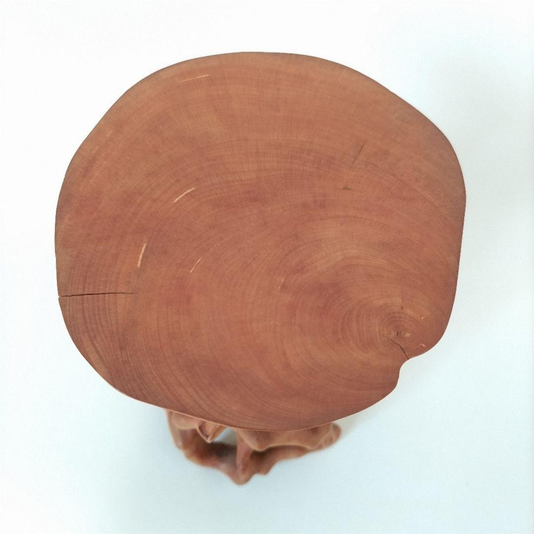 【匿名配送】根木台 黄楊 柘植 古美術