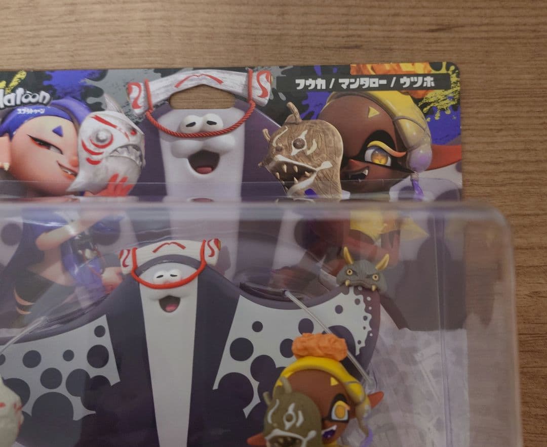 amiibo　すりみ連合セット　フウカ　マンタロー　ウツホ　あつ森