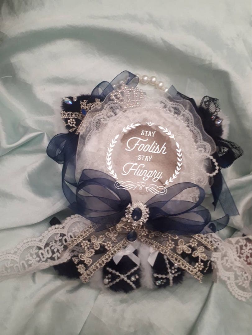 まろん様ぬい服ふわふわ猫耳お座り着ぐるみ16cm 推しぬい にじぬい