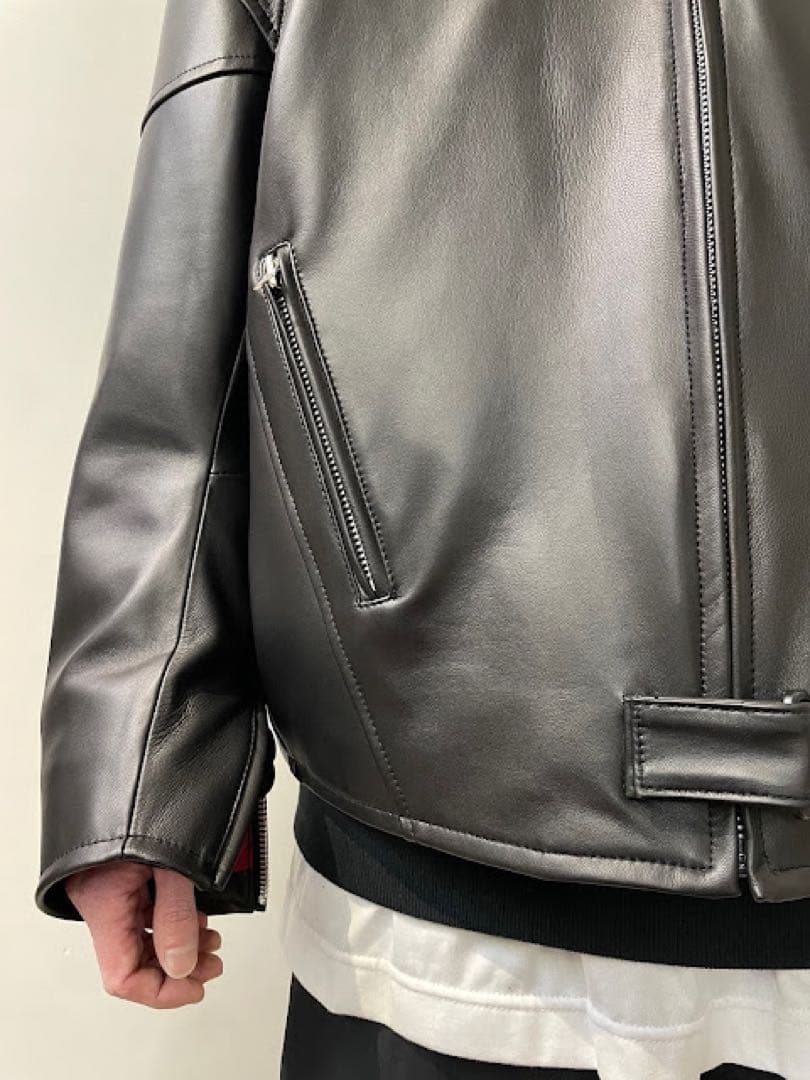 ジャケット・アウター & FUN HEAVY BIKER LEATHR stodja jieda