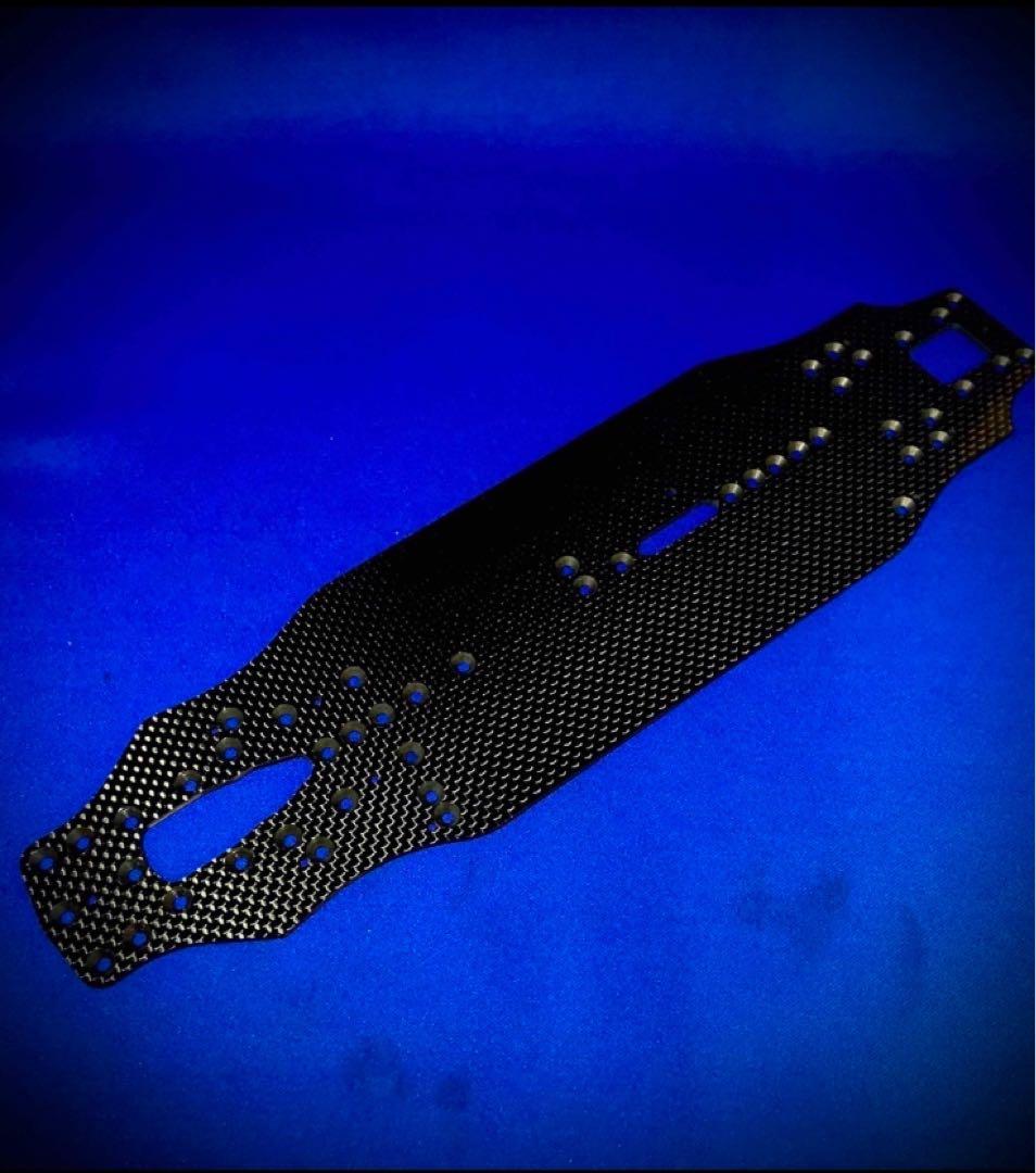 タミヤ　TRF420X 用　シャーシ　蕨山Carbon