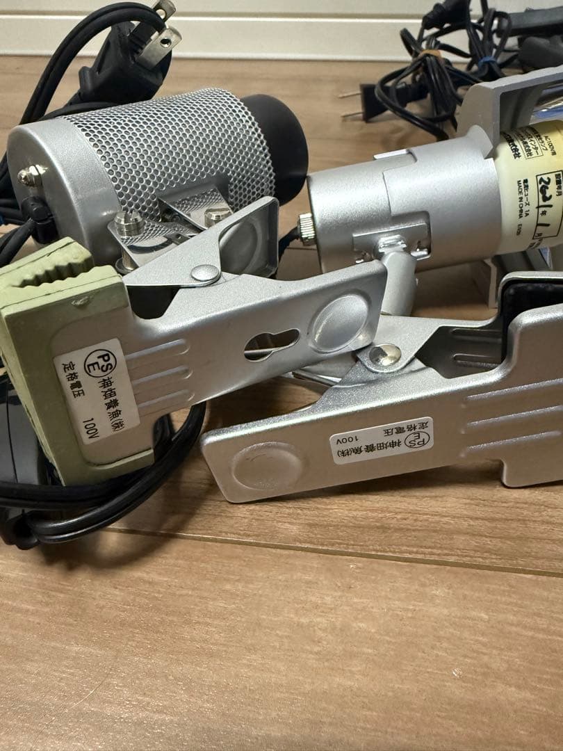 イワカメ　 爬虫類用クリップ式ライトセットまとめ売り