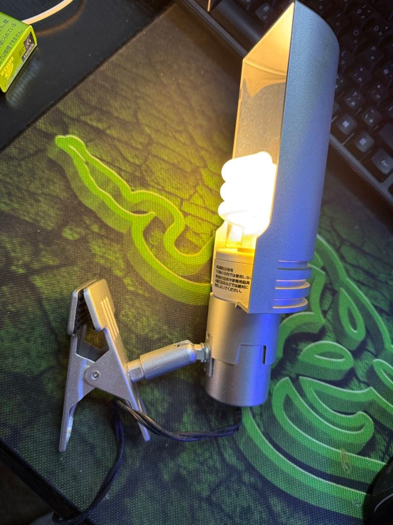 イワカメ　 爬虫類用クリップ式ライトセットまとめ売り