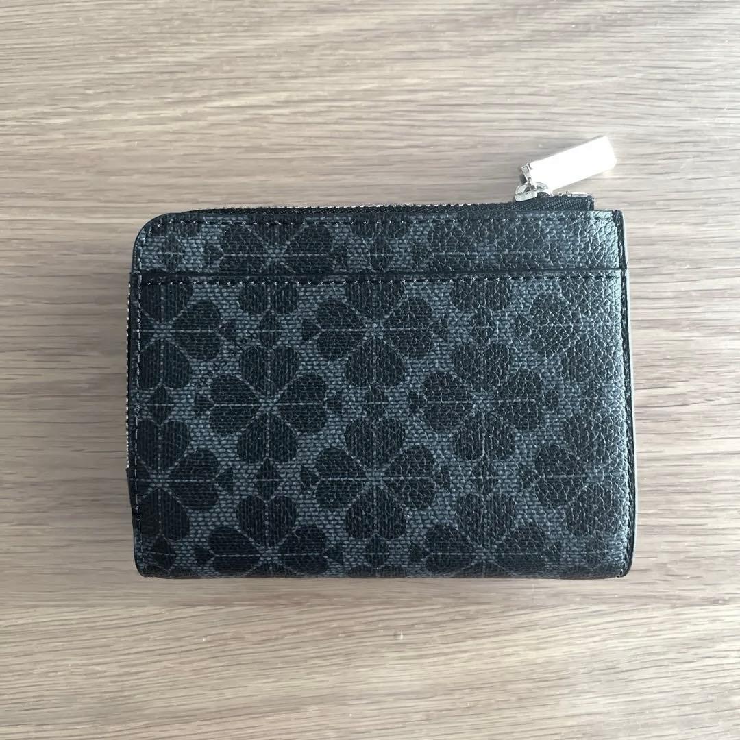 ケイトスペード スペードフラワースモールL-ジップ ウォレット 二折り財布