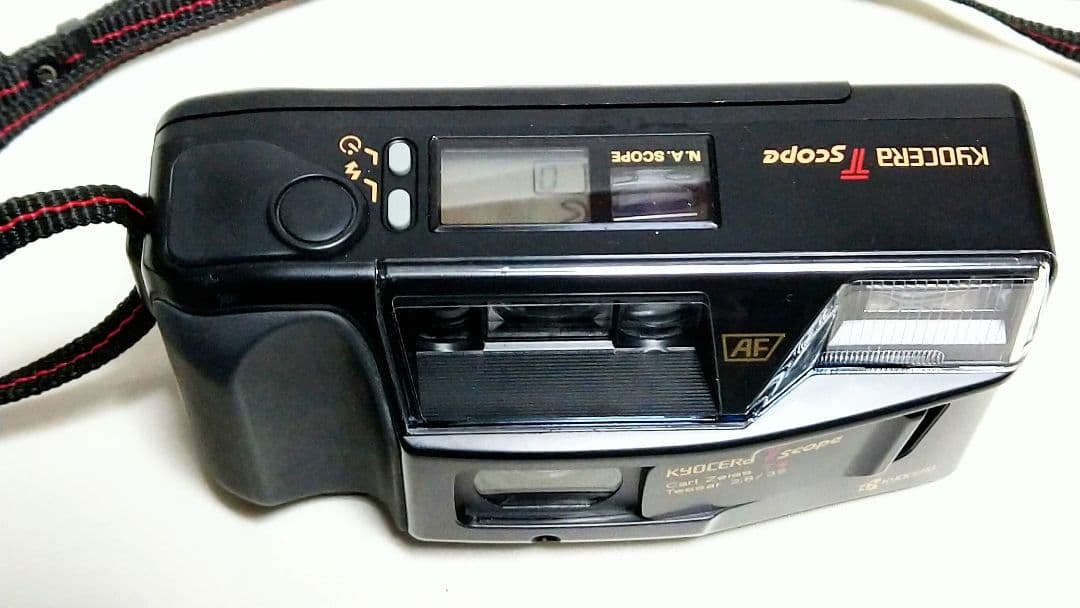 KYOCERA Tscope コンパクトフィルムカメラ　動作確認
