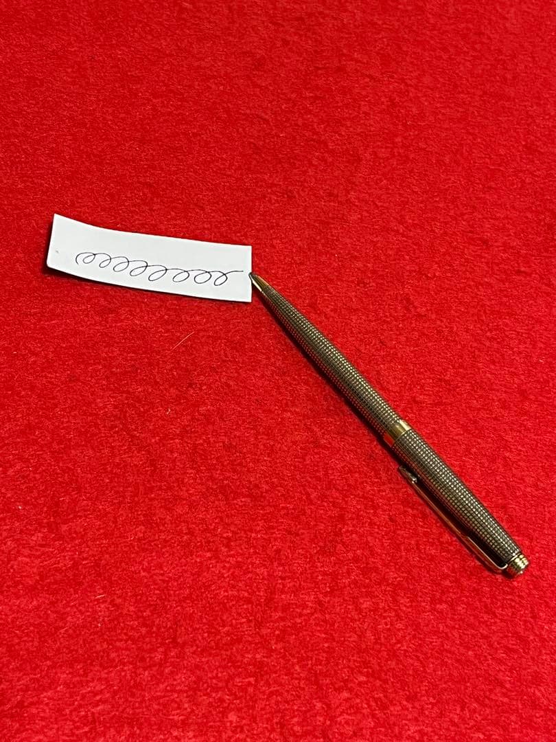 パーカー75ボールペン シズレ スターリングシルバー ❗️VERMEIL‼️貴重‼️
