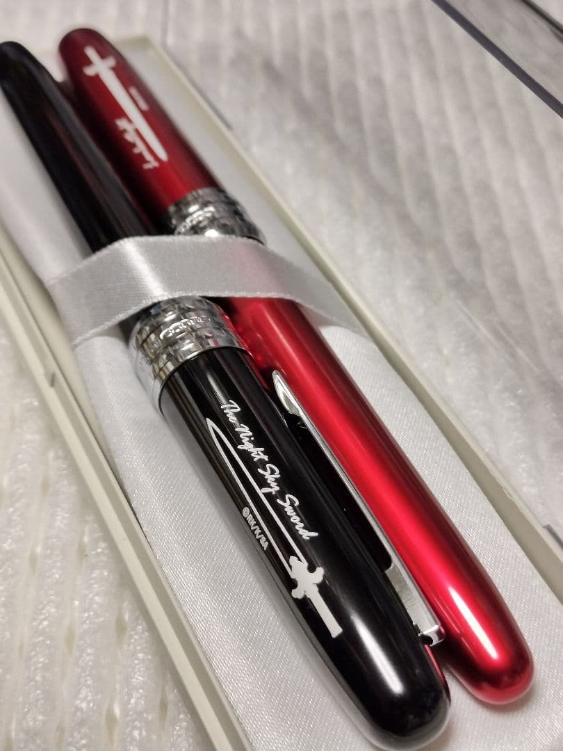 【ソードアートオンライン】採点ペン【新品未使用】限定品廃盤プラチナ製ソフトペン