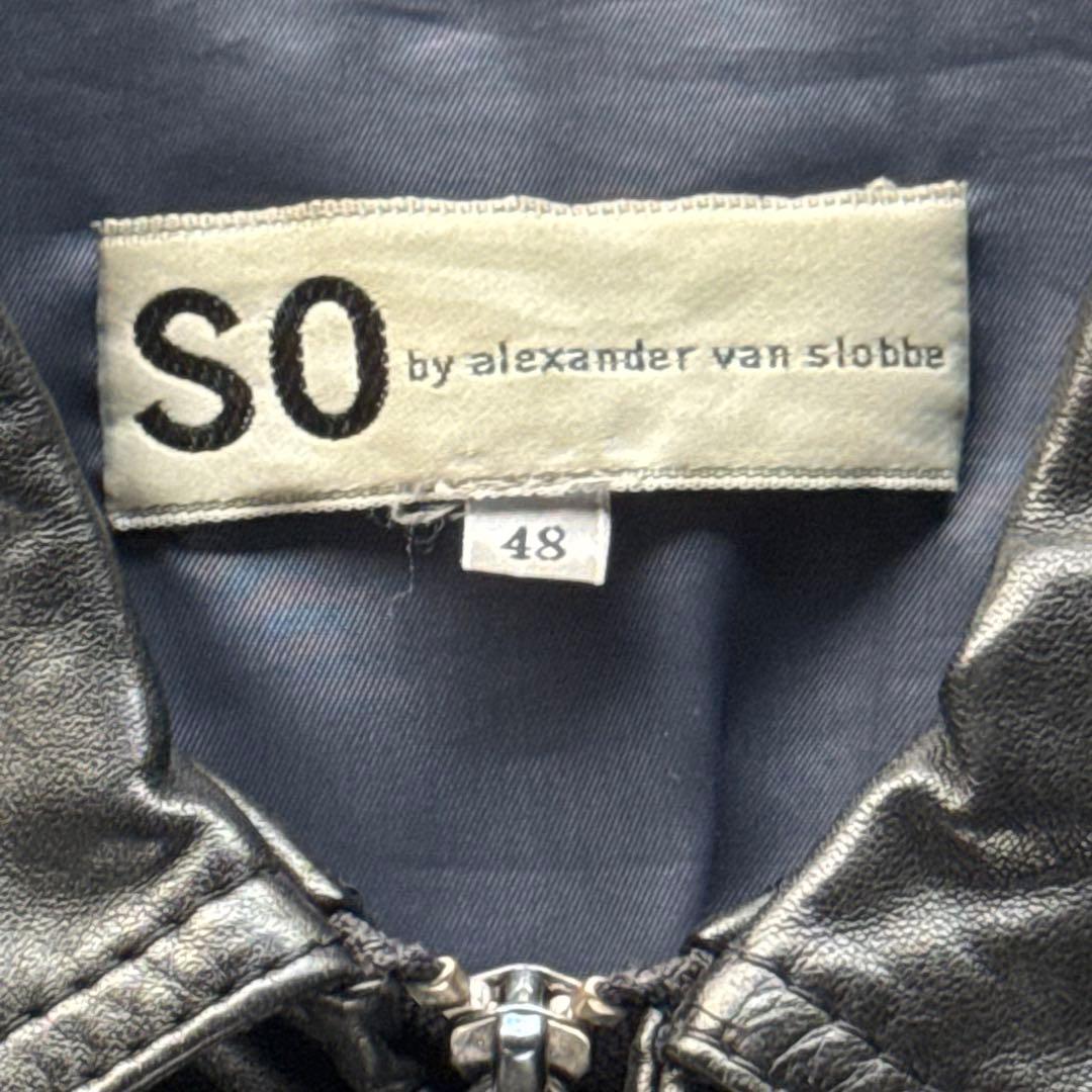 ジャケット・アウター SO by Alexander Van Slobbe LeatherJacket