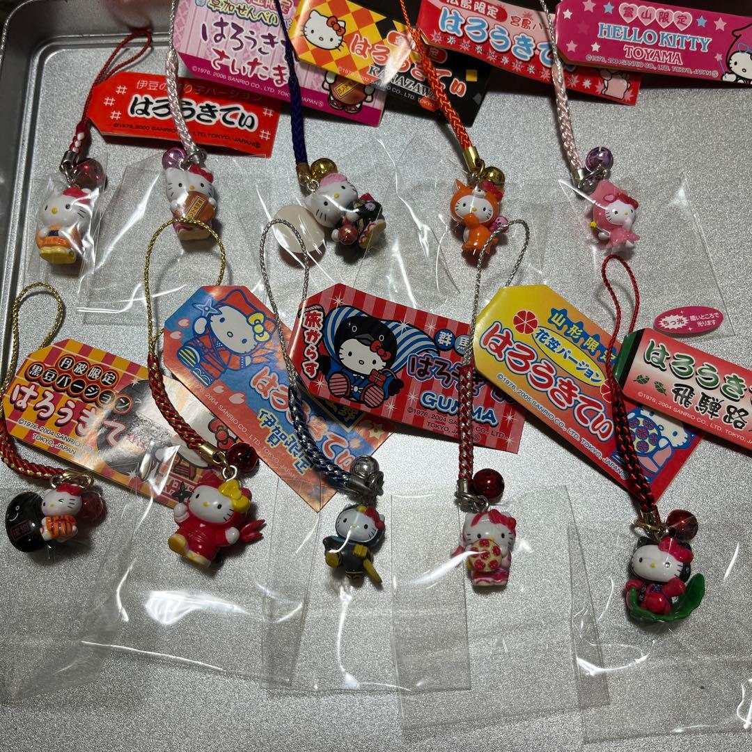 地域限定ハローキティ ストラップ 50個セット