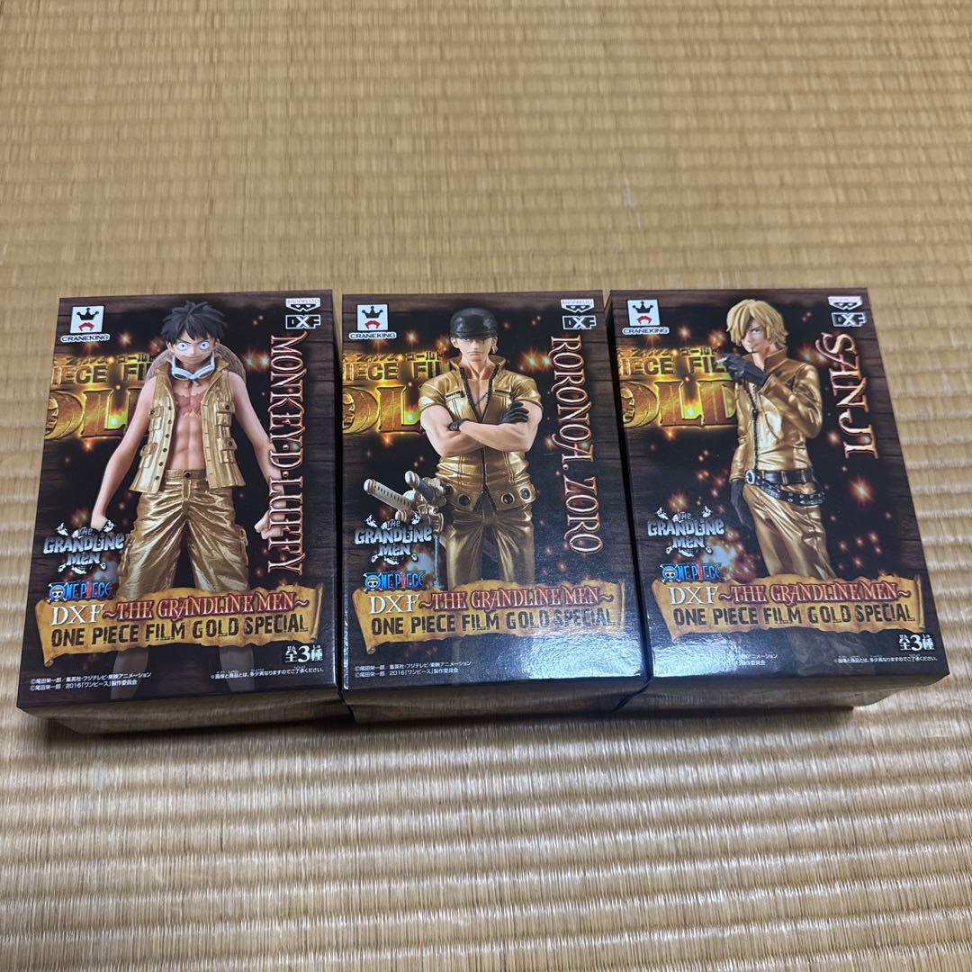 【最安値】ワンピースフィギュア　ルフィ　ゾロ　サンジ　ナムコ限定品