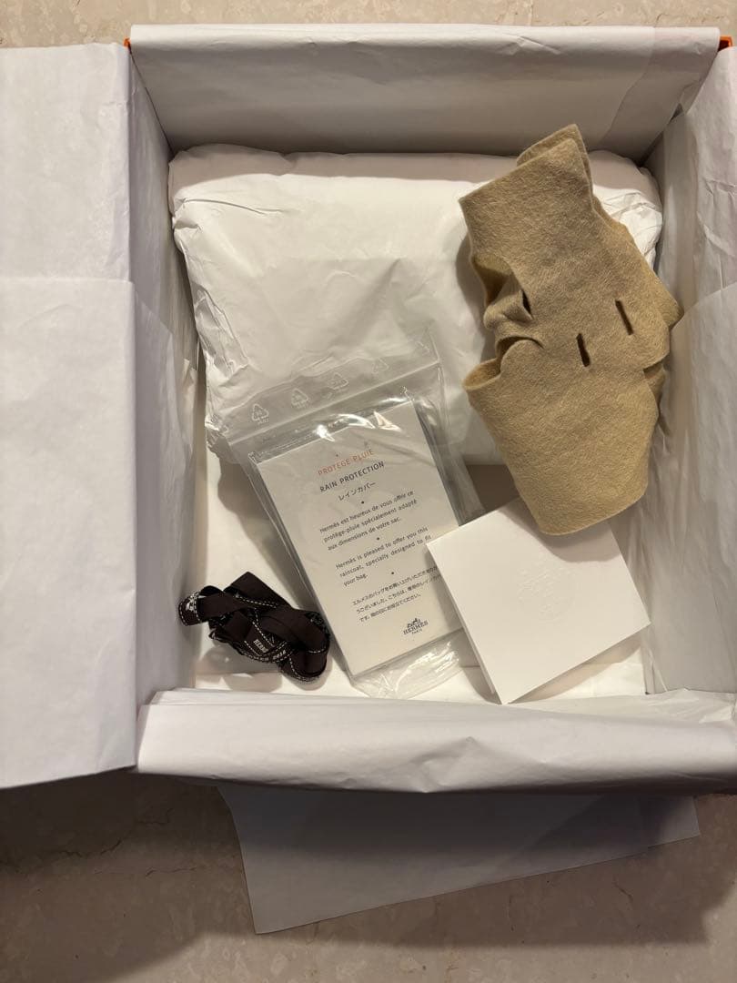 エルメス バーキン25 空箱・付属品一式／正規店購入品