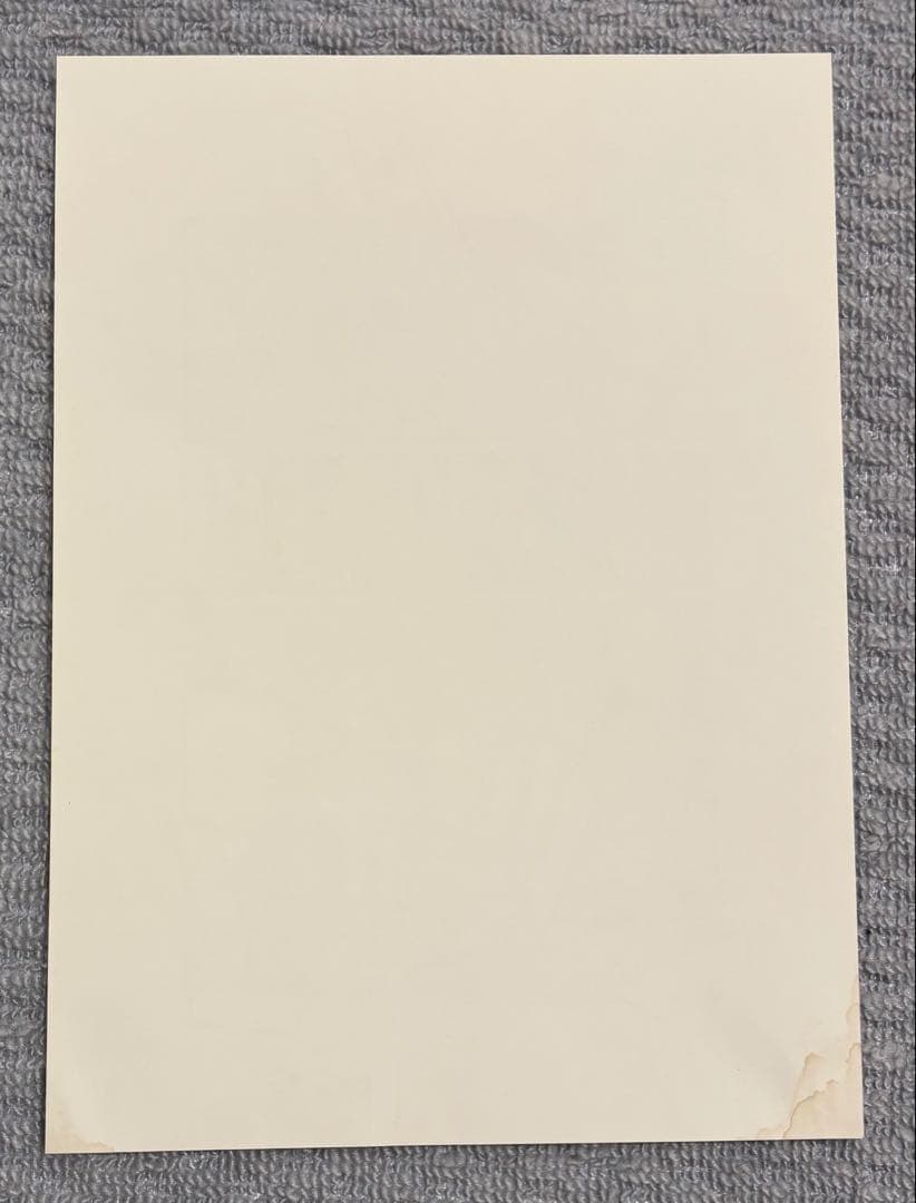 はじめの一歩　原画1枚　イラスト2枚（幕之内一歩、鷹村守）