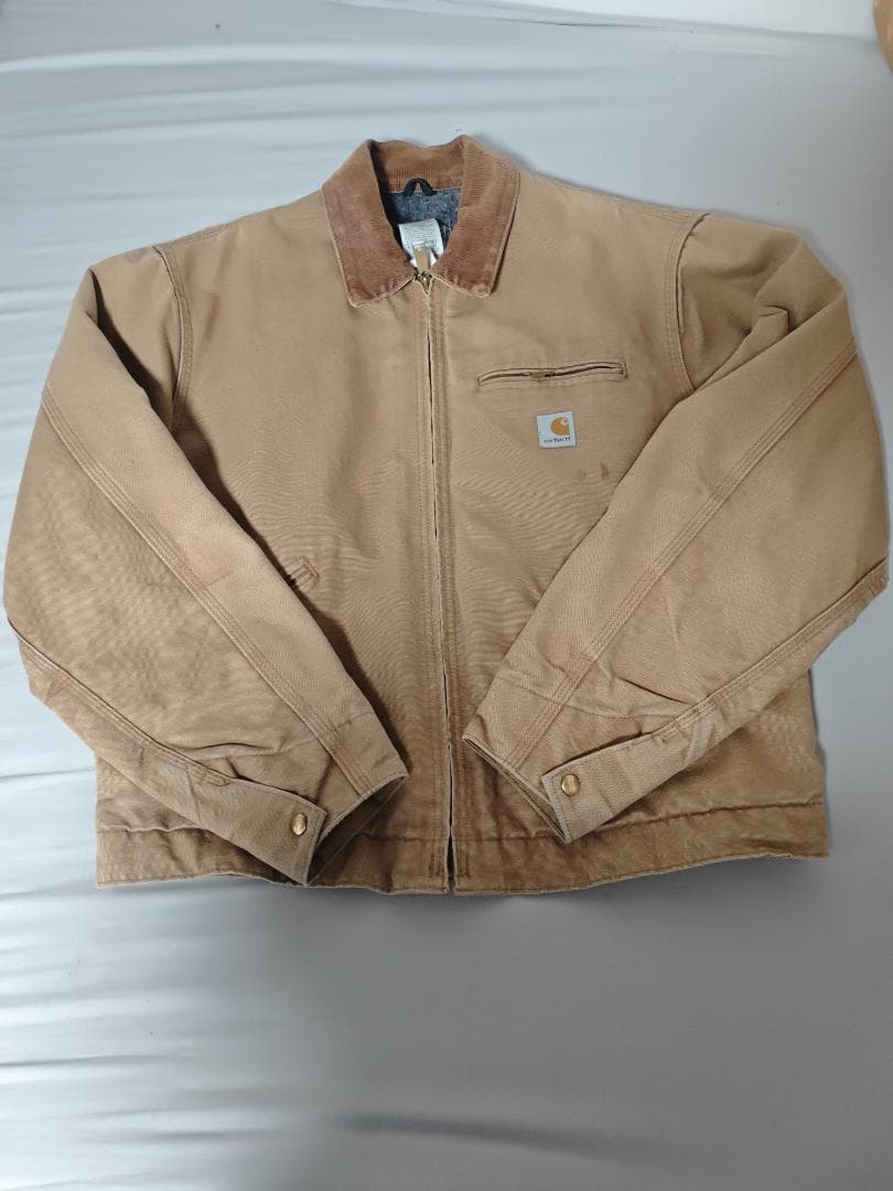 Carhartt J01 ベージュジャケット Lサイズデテロイト