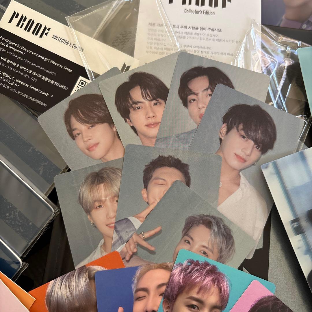 BTS PROOF Collector's Edition Weverse特典付