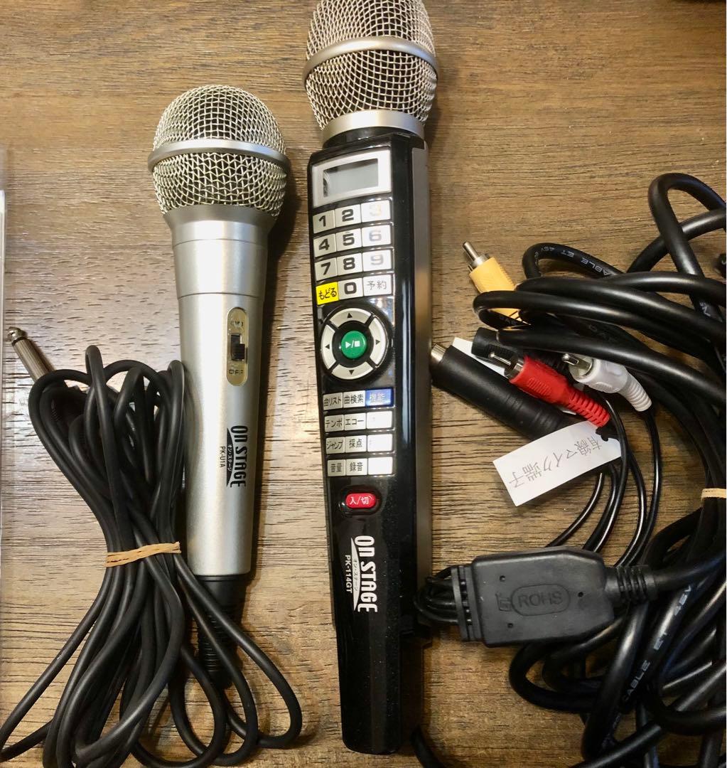 ON STAGE カラオケ　２本マイクセット