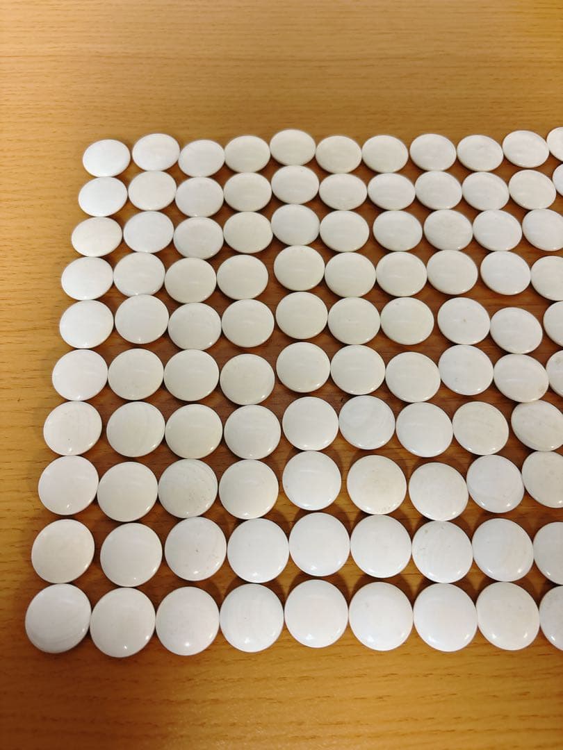 本蛤　囲碁石　高級　雪印　月印　実用　28号