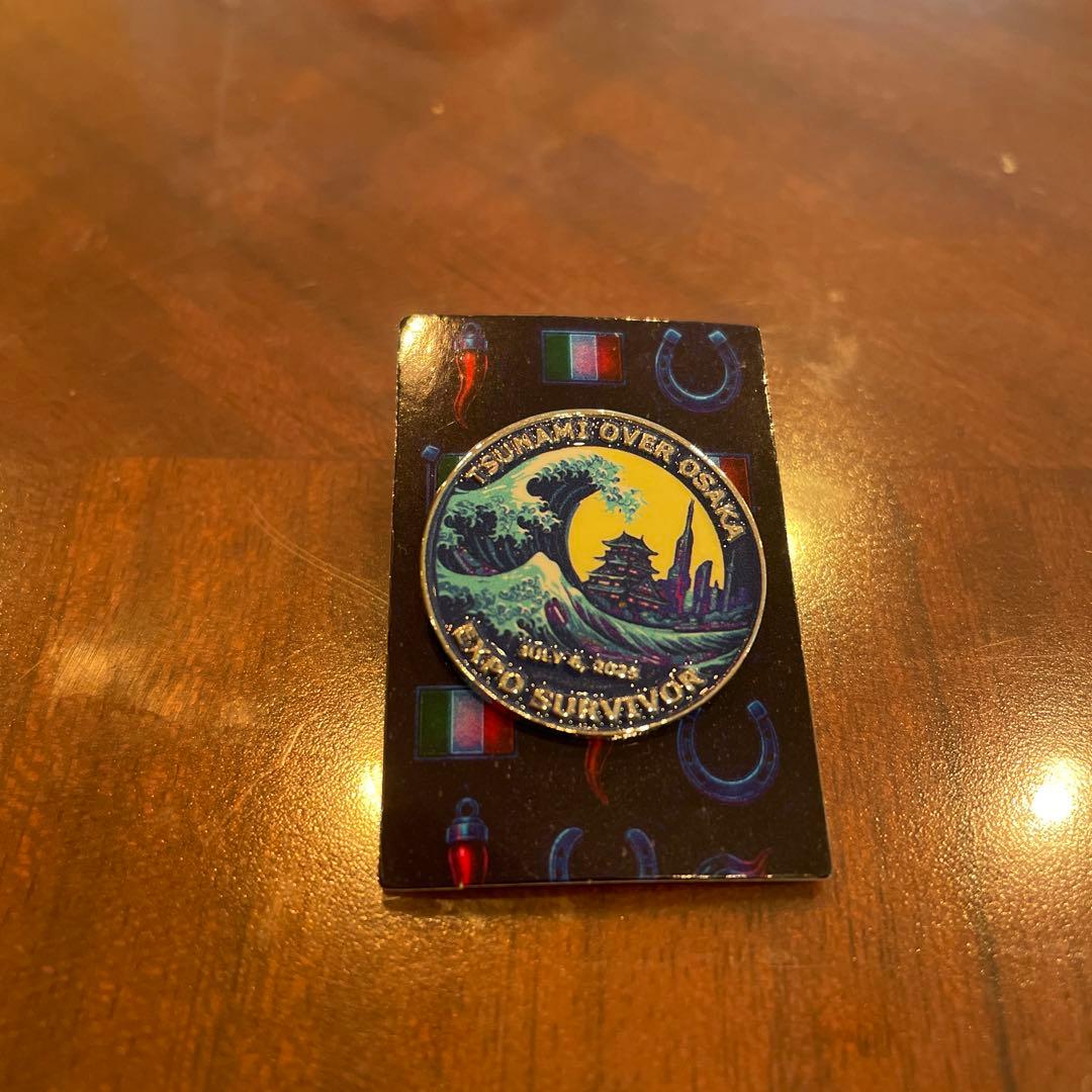 万博/非売品/レア　イタリア館ピンバッチ