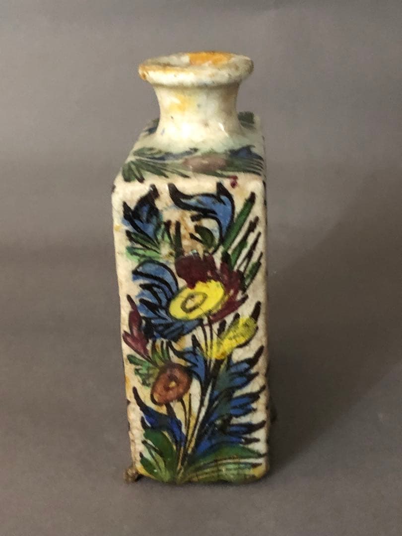 ペルシャ陶器　アンティーク壺　骨董