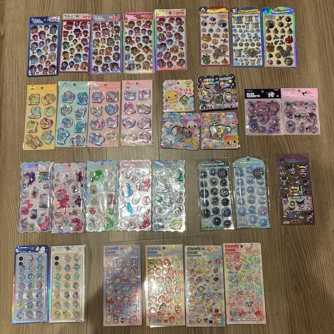 【正規品】32枚まとめ売り　うるちゅる、ウォーターシール等まとめ売り