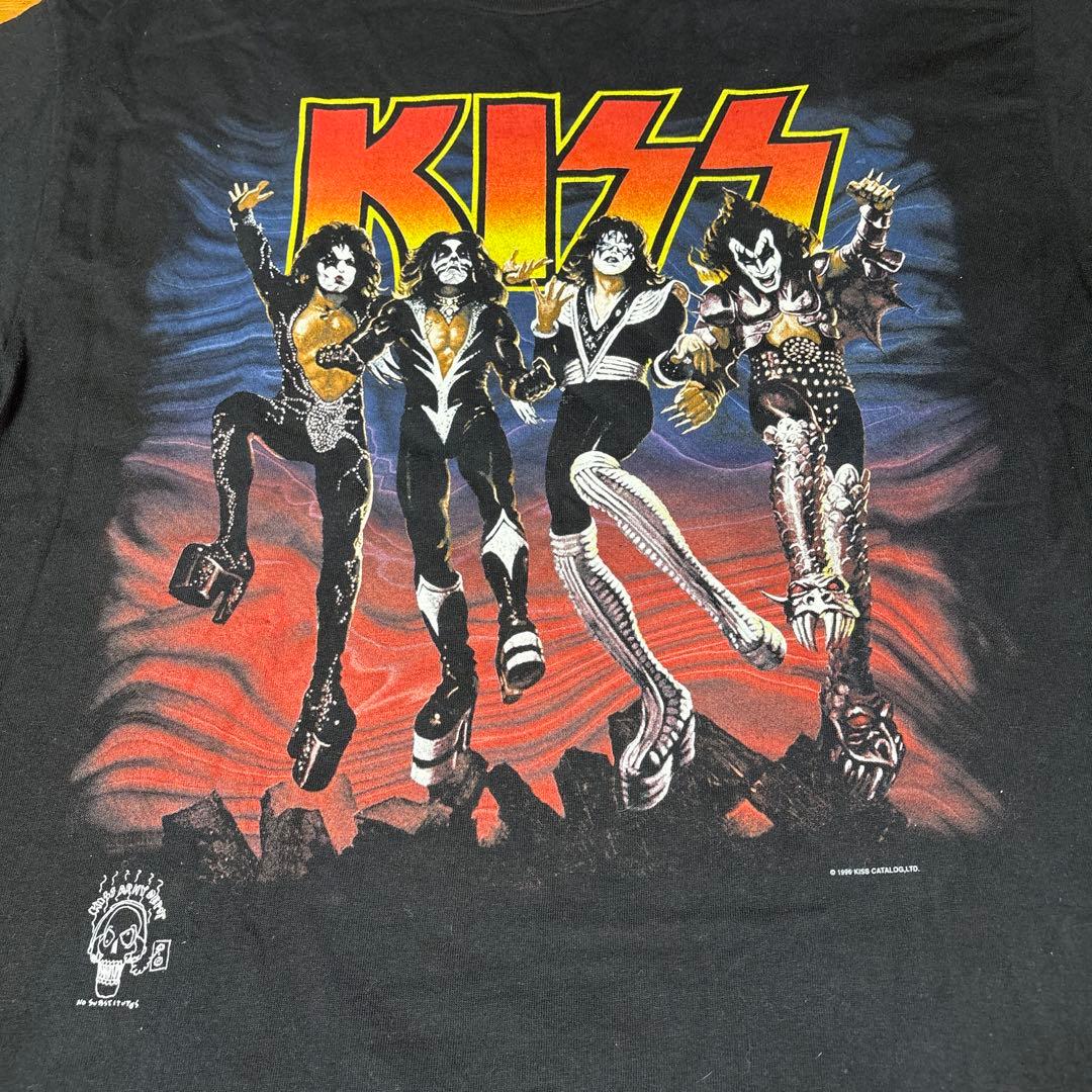 KISS バンド Tシャツ Lサイズ ブラック